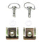 Whites Quick Release DZUS Fastener - 14mm (2 Pack)