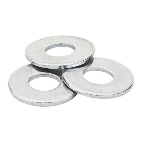 Whites Washer Flat Zinc Plated - 4mm (50 Pack)