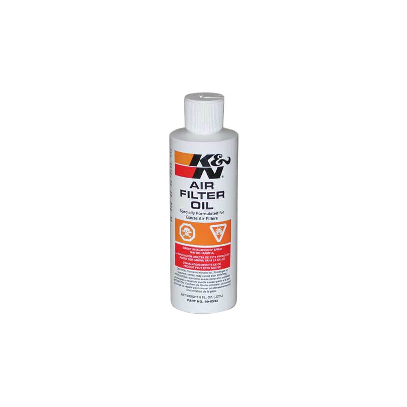 K&N Filter Oil Squeeze Bottle 8oz