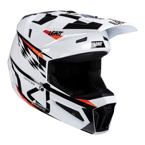 Leatt 2026 3.5 Junior Helmet Kit - White