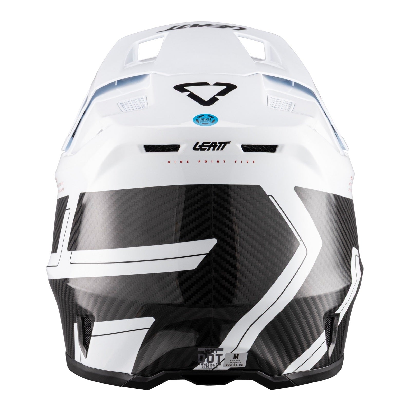 Leatt 2026 9.5 Helmet Kit - Carbon / White
