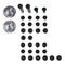 Leatt GPX Screw Kit 5.5 FlexLock Boot - All Screws, for 1 pair