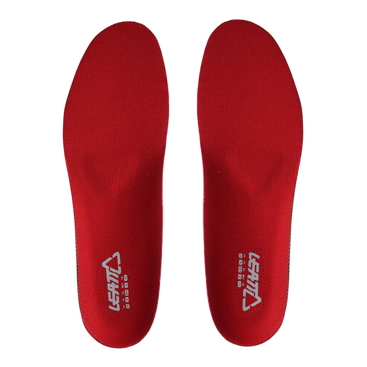 Leatt 4.5/5.5 Boot Footbed (Insole) - Red [Pair]