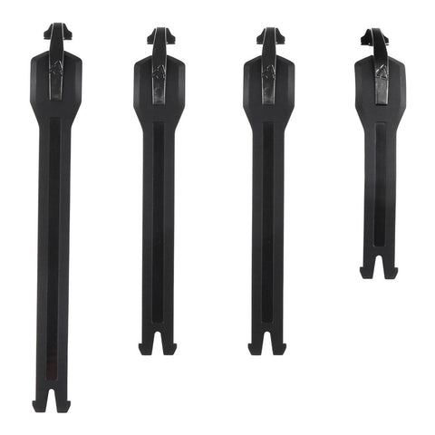 Leatt 4.5 Strap Kit 4.5 / 8.5 ADV  - Black (4 pcs)
