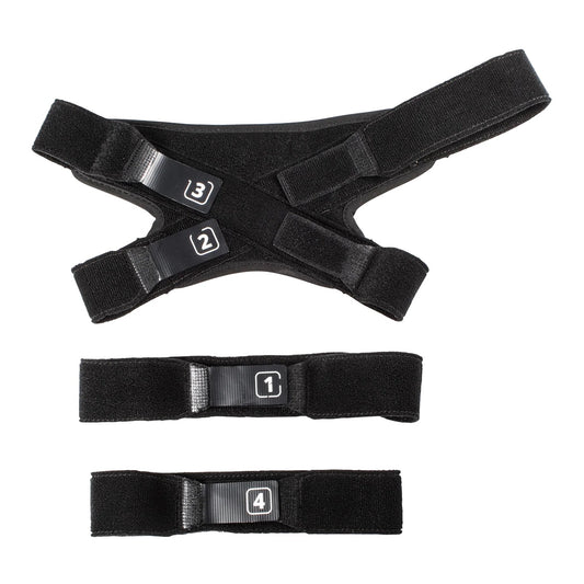 Leatt Strap Kit All C-Frame Carbon (Pair) (2XL)