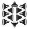 Leatt Buckle Kit C-Frame - Carbon Pair