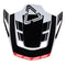 Leatt 7.5 Helmet Peak - Black / White