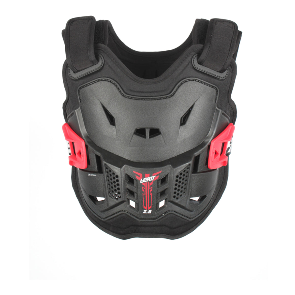 Leatt 2.5 Kids Chest Protector - Black / Red (110-134cm)