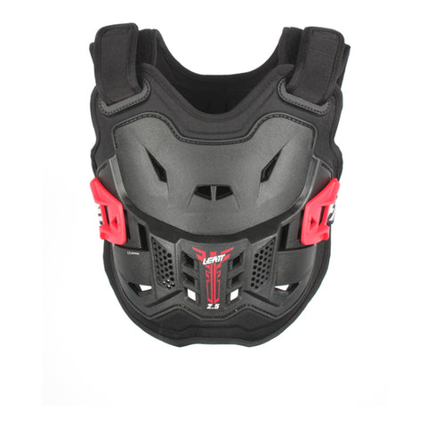 Leatt 2.5 Kids Chest Protector - Black / Red (110-134cm)