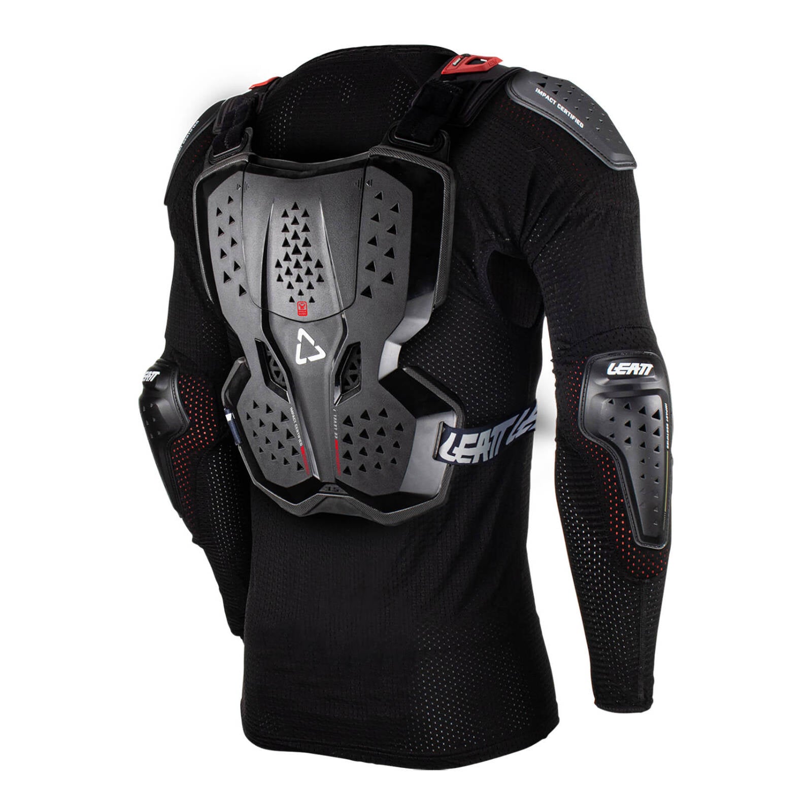 Leatt 3.5 Junior Body Protector - Black / Red