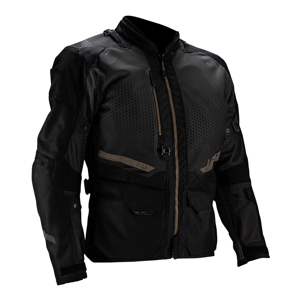 Leatt 5.5 ADV FlowTour Jacket - Stealth