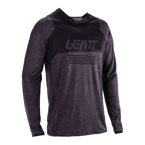 Leatt 4.5 Lite Jersey - Stealth Black / Grey