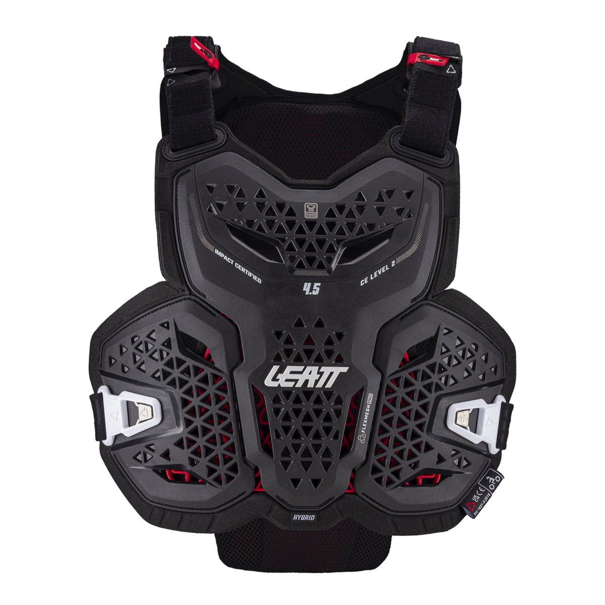 Leatt 4.5 Chest Protector Hybrid - Black