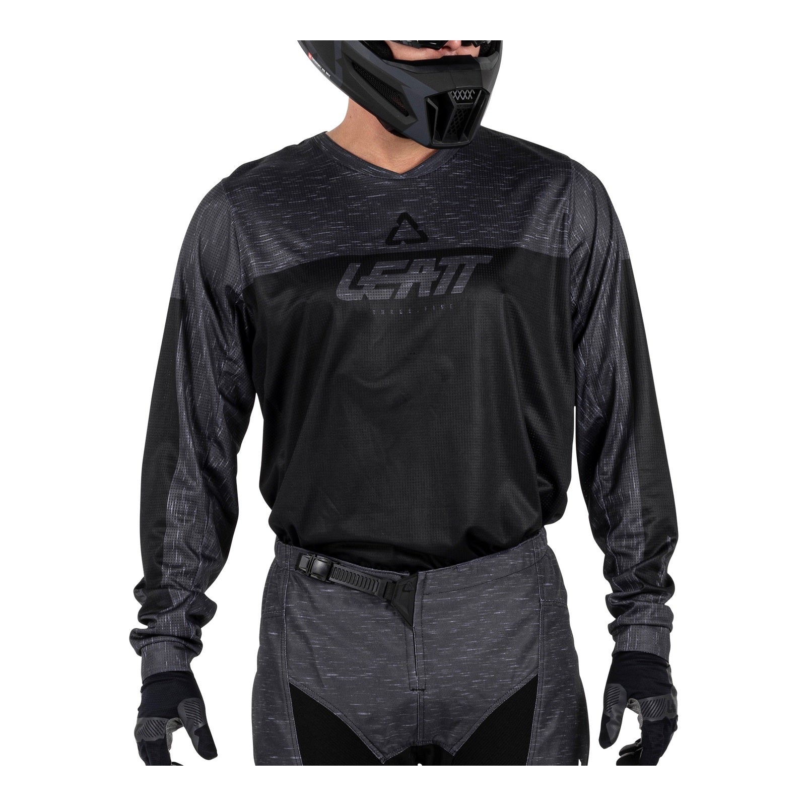 Leatt 2026 3.5 Jersey - Stealth Black / Grey