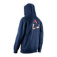 Leatt Core Hoodie - Denim Blue