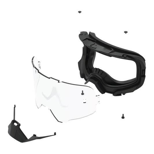 Leatt 6.5 Velocity Goggle - Flame / Clear 83%