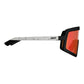 Leatt MadViz One Sunglasses - Black / White Iriz Red 15 VLT