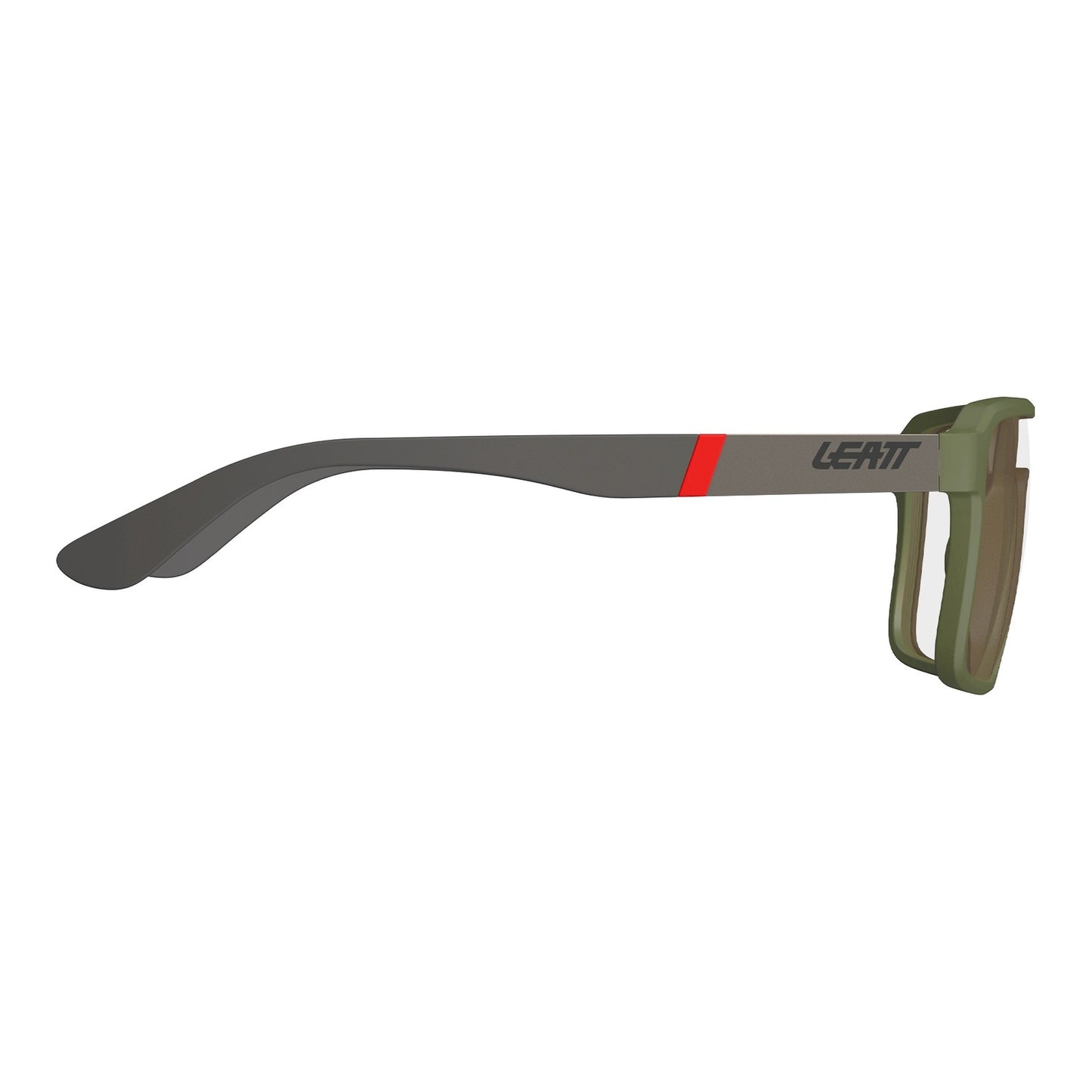 Leatt TheViz Pyrenees Sunglasses - Satin Green Polarized Silver 20 VLT