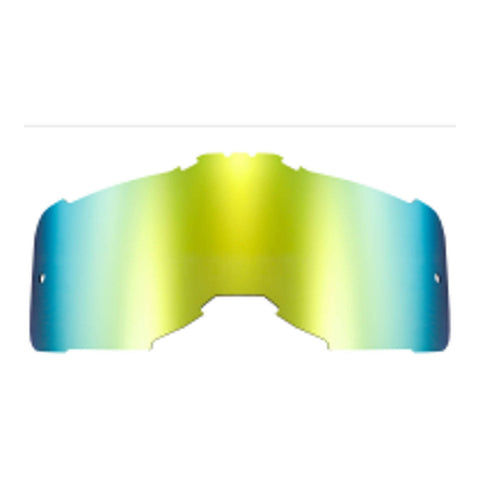 LS2 Aura Goggle - Yellow with Iridium Lens