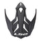 LS2 MX701 Helmet Peak - Matte Black