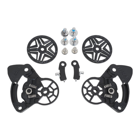 LS2 FF805 Thunder Ratchet + Screws (Black)