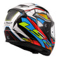 LS2 FF353 Rapid II XDron - White / Hi-Vis Orange / Blue