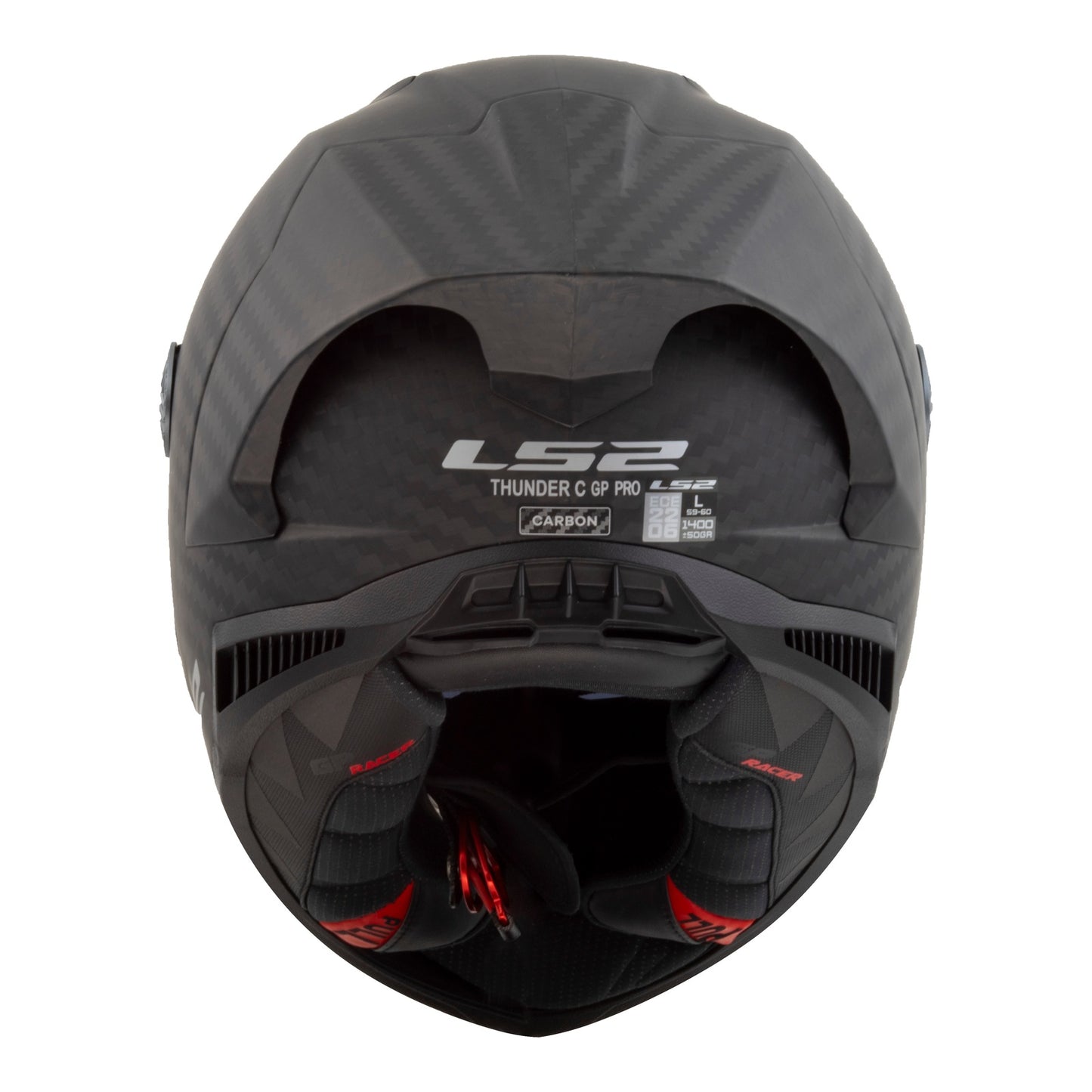 LS2 FF805 Thunder GP Pro (FIM 02) Helmet - Matte Black