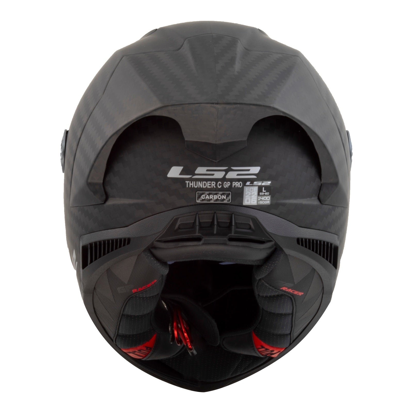 LS2 FF805 Thunder GP Pro (FIM 02) Helmet - Matte Black