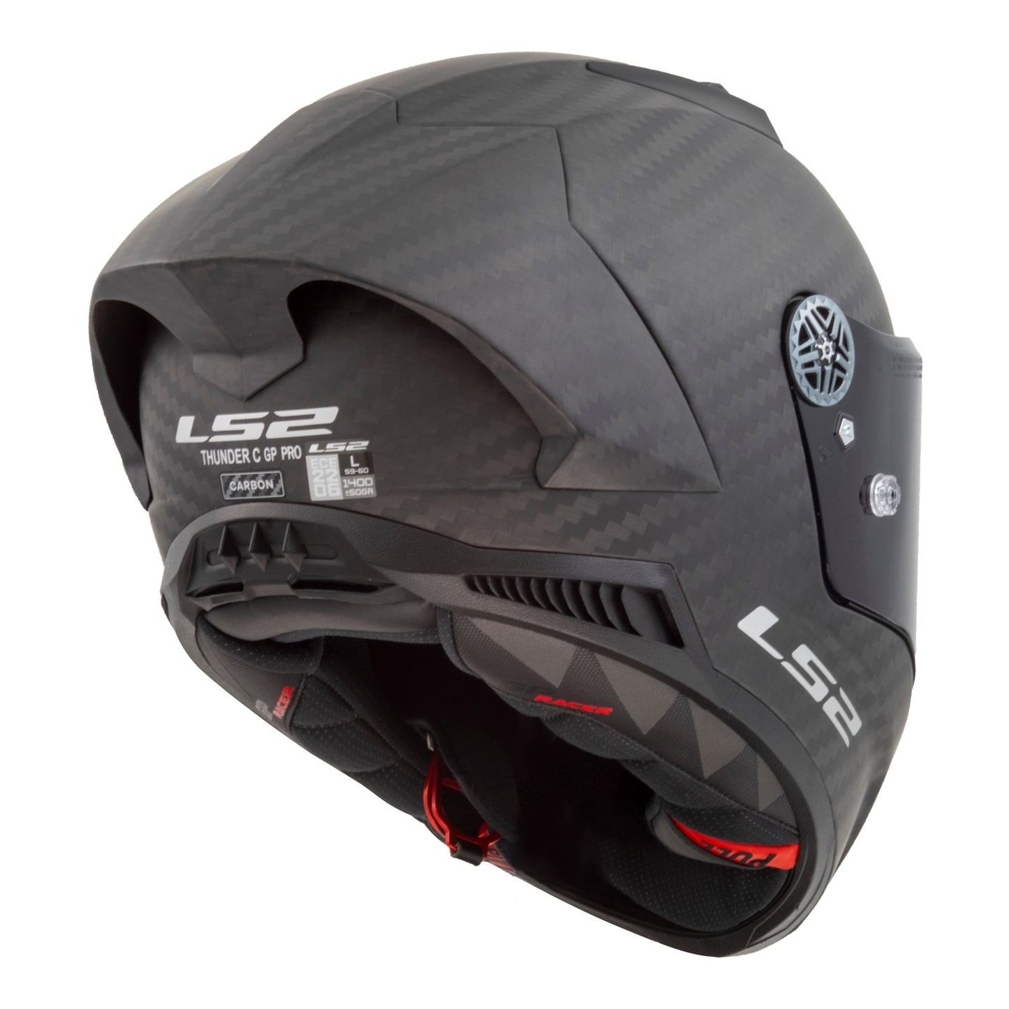 LS2 FF805 Thunder GP Pro (FIM 02) Helmet - Matte Black