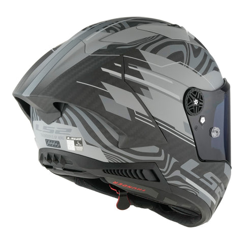 LS2 FF805 Thunder GP Aero Helmet - Polar