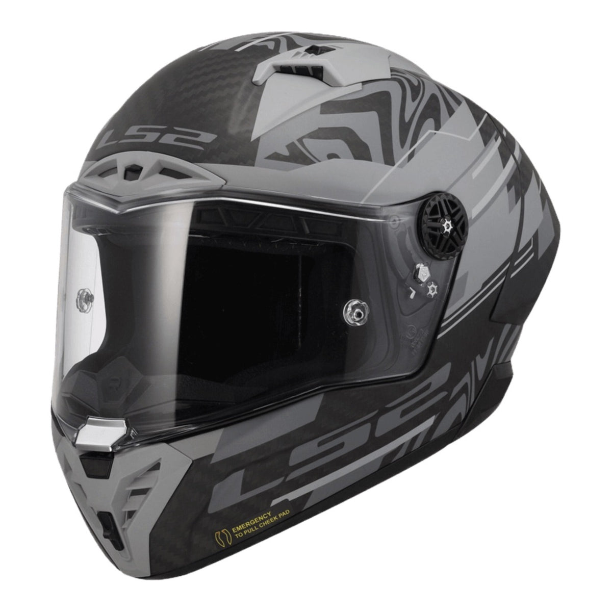 LS2 FF805 Thunder GP Aero Helmet - Polar