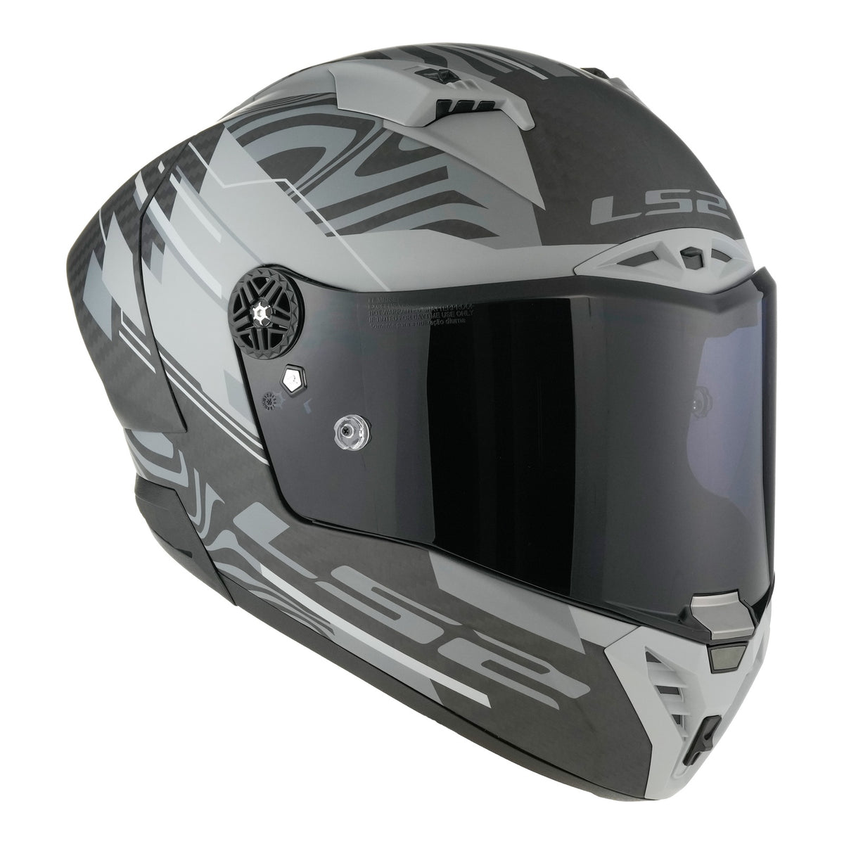 LS2 FF805 Thunder GP Aero Helmet - Polar