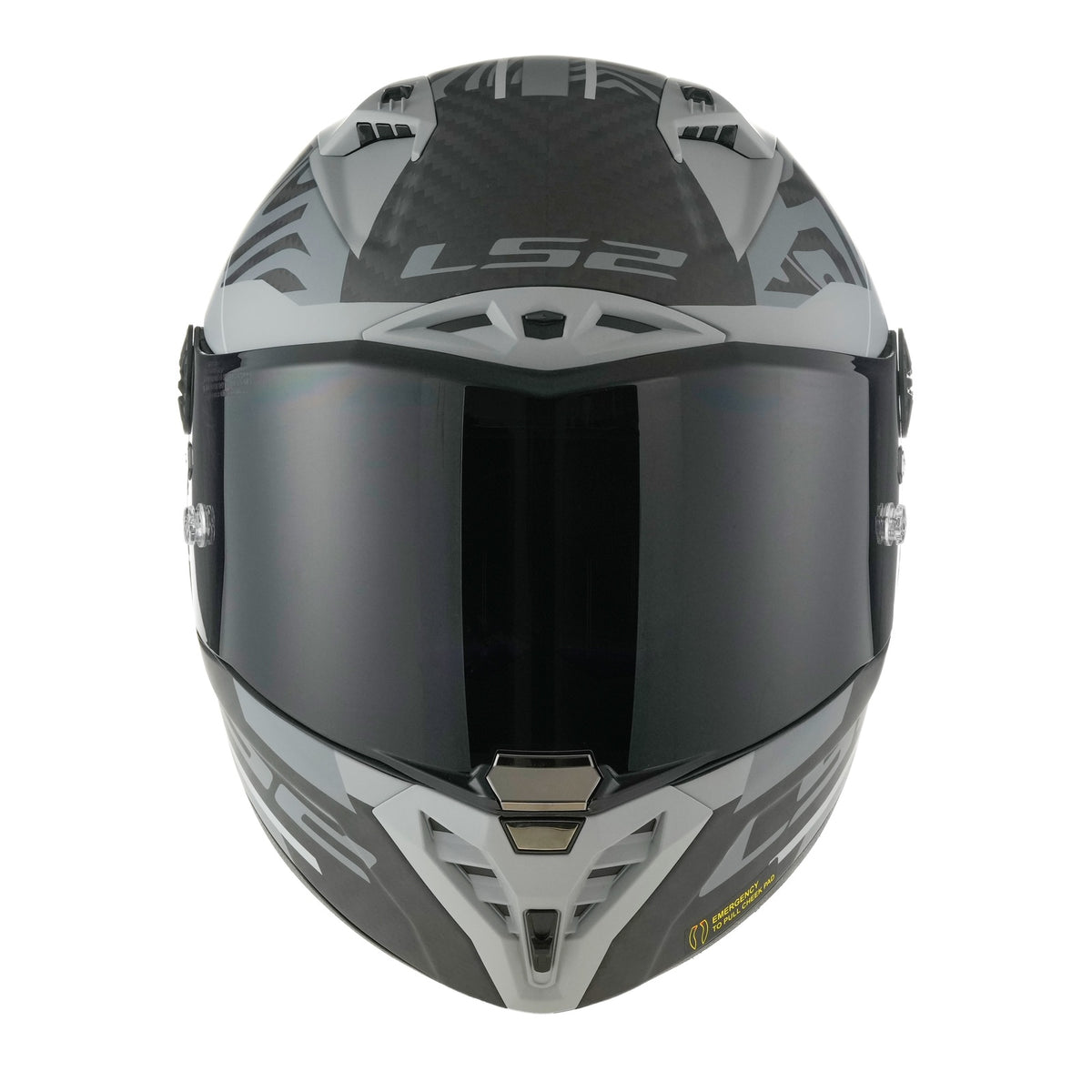 LS2 FF805 Thunder GP Aero Helmet - Polar