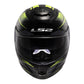 LS2 FF808 Stream II Fury - Black / Hi-Vis Yellow 06