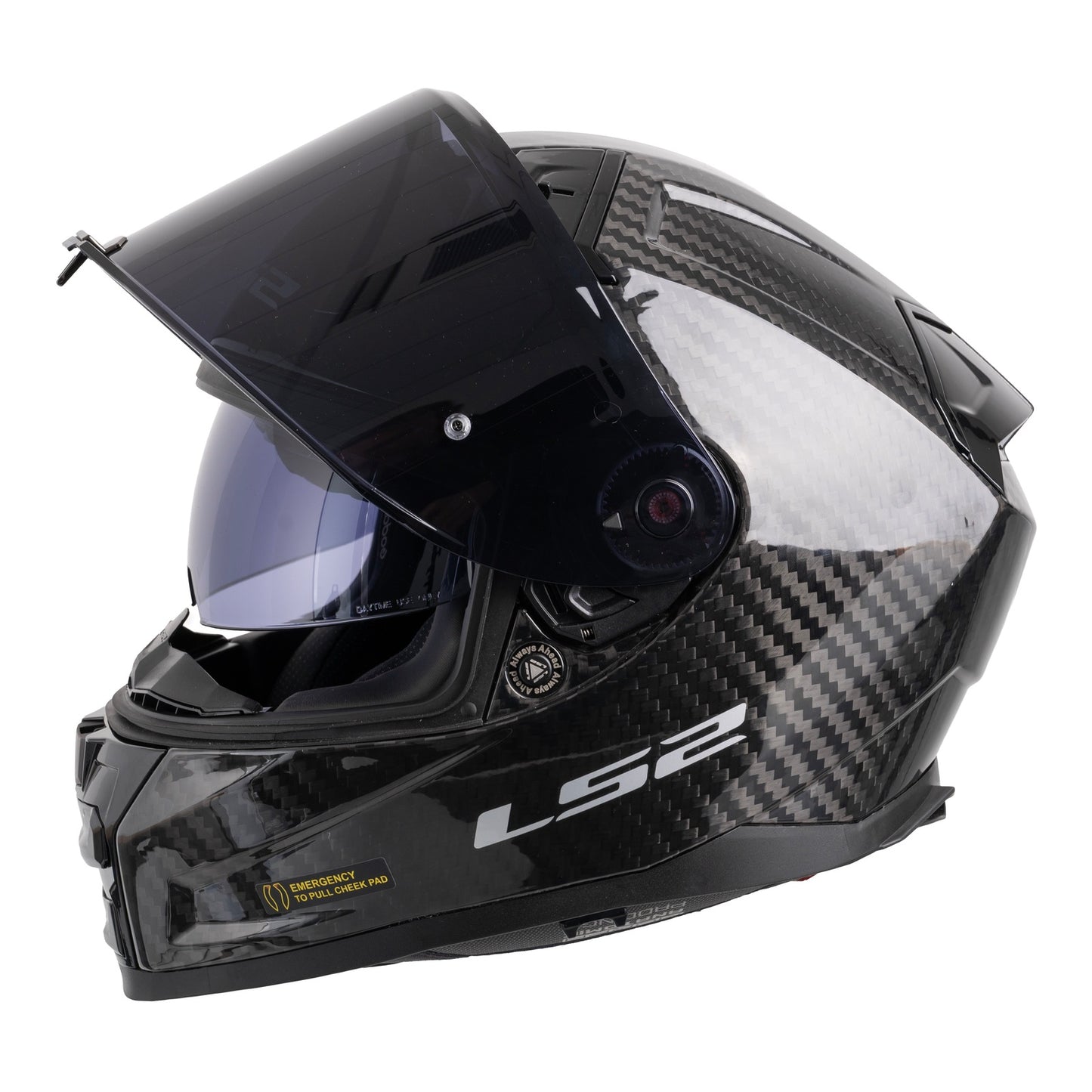 LS2 FF811 Vector II Carbon - Gloss 06