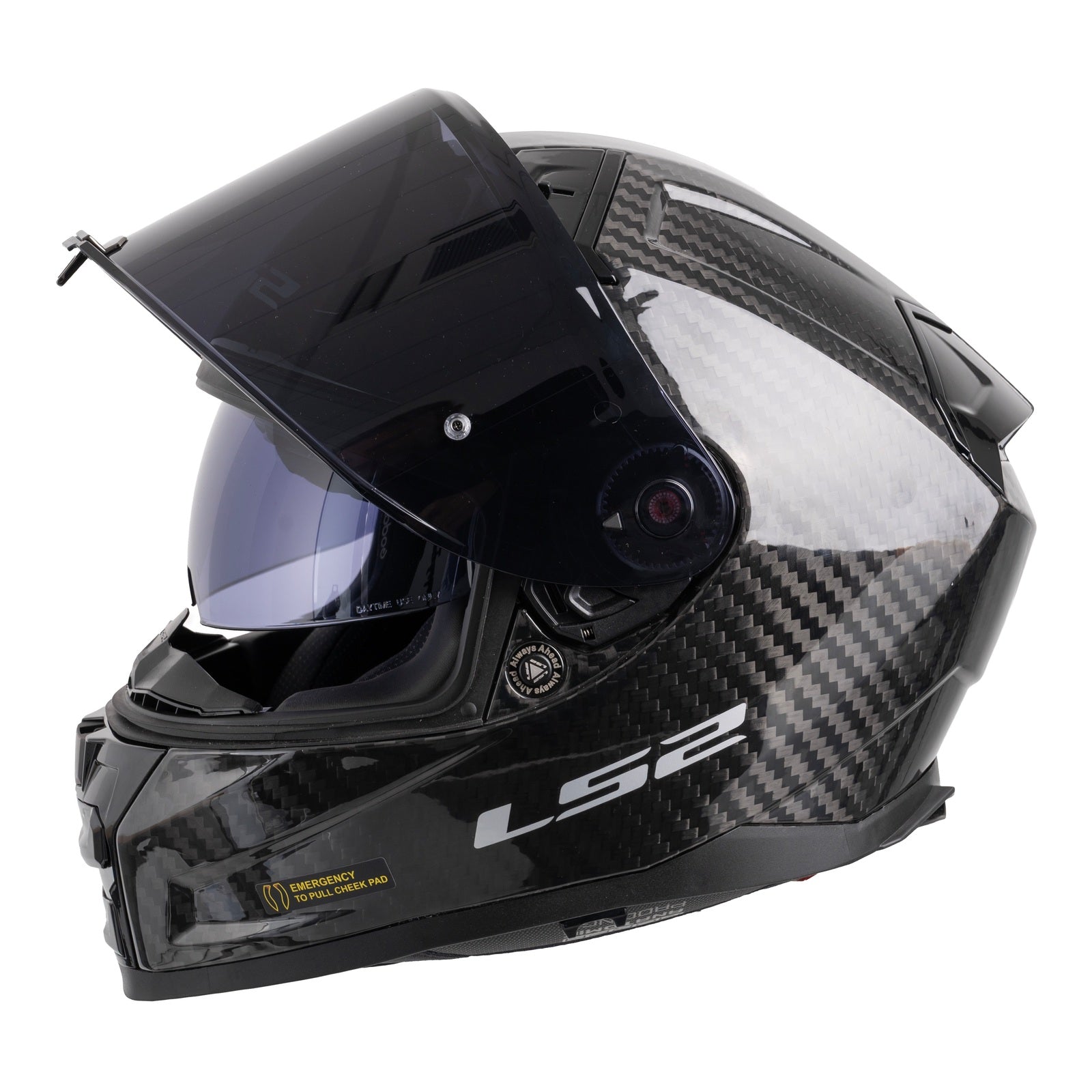 LS2 FF811 Vector II Carbon - Gloss 06