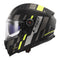 LS2 FF811 Vector II Helmet Tron - Matte Black / Hi-Vis Yellow