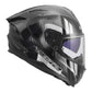 LS2 FF817 Challenger II Nitro Helmet - Black / Grey