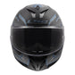 LS2 FF820 Rapid III Xtrem Helmet - Black / Blue Petrol