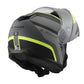 LS2 FF908 Strobe II Monza Flip Front Helmets - Matte Black / Hi-Vis Yellow 06
