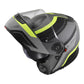 LS2 FF908 Strobe II Monza Flip Front Helmets - Matte Black / Hi-Vis Yellow 06