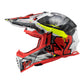 LS2 MX437J Fast Evo Crusher Mini Helmet - Black / Grey / Red