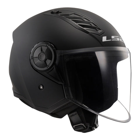 LS2 OF616 Airflow II Helmets - Matte Black 06