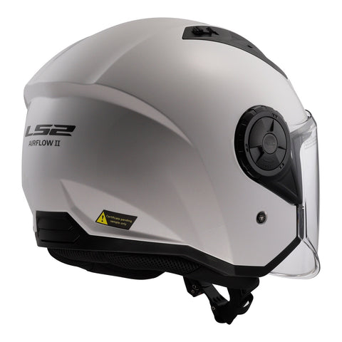 LS2 OF616 Airflow II Helmets - White 06