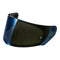 LS2 FF320/FF353/FF800 Visor Iridium Blue for DKS180
