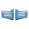 Ls2 MX436 Pioneer Evo Air Vent Rear - Cobalt