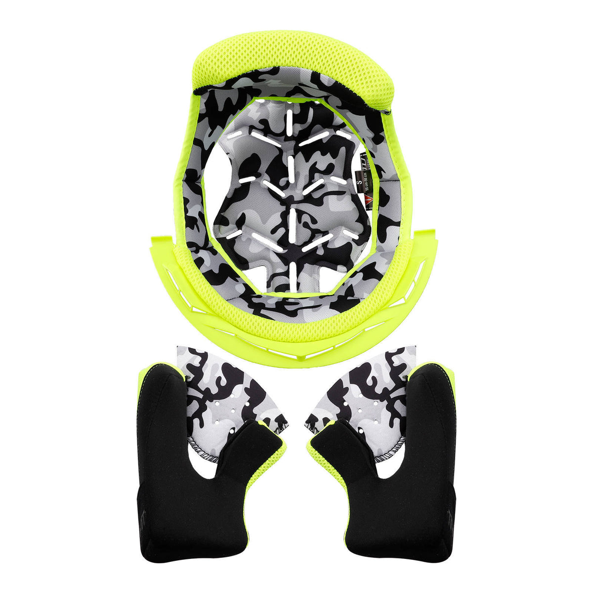 LS2 MX437 Fast Evo Liner - Hi-Vis Yellow