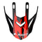 LS2 MX437 Fast Evo Peak Roar - Black / Red