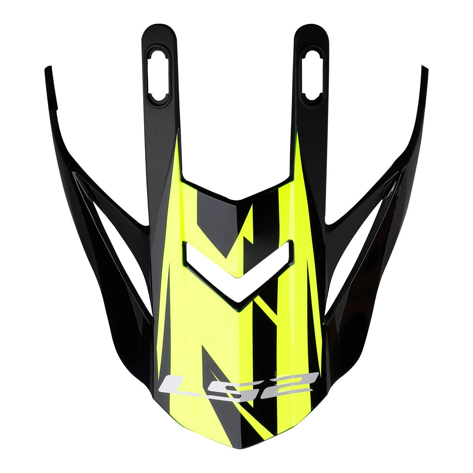 LS2 MX437 Fast Evo Peak - Roar Black / High-Visibility Yellow