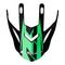 LS2 MX437 Fast Evo Peak Roar - Black / Green